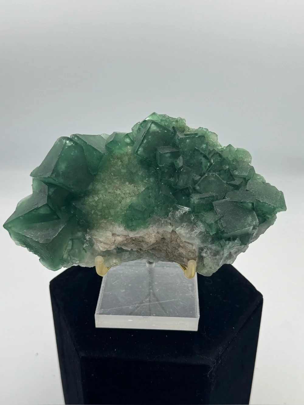 Green Fluorite Cluster (Hunan, China)